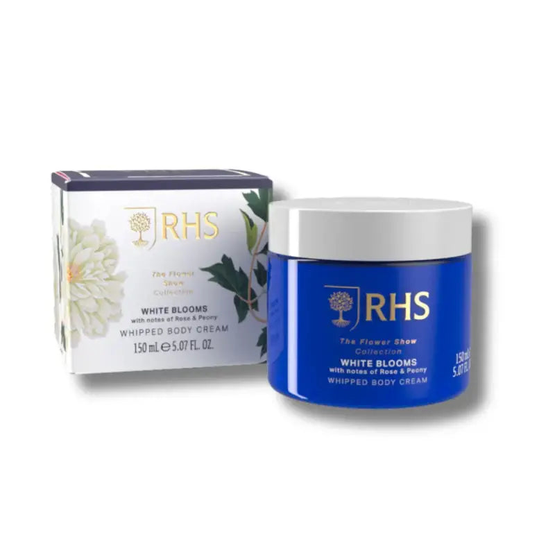 Rhs White Blooms Rose & Peony Whipped Body Cream 150 ml