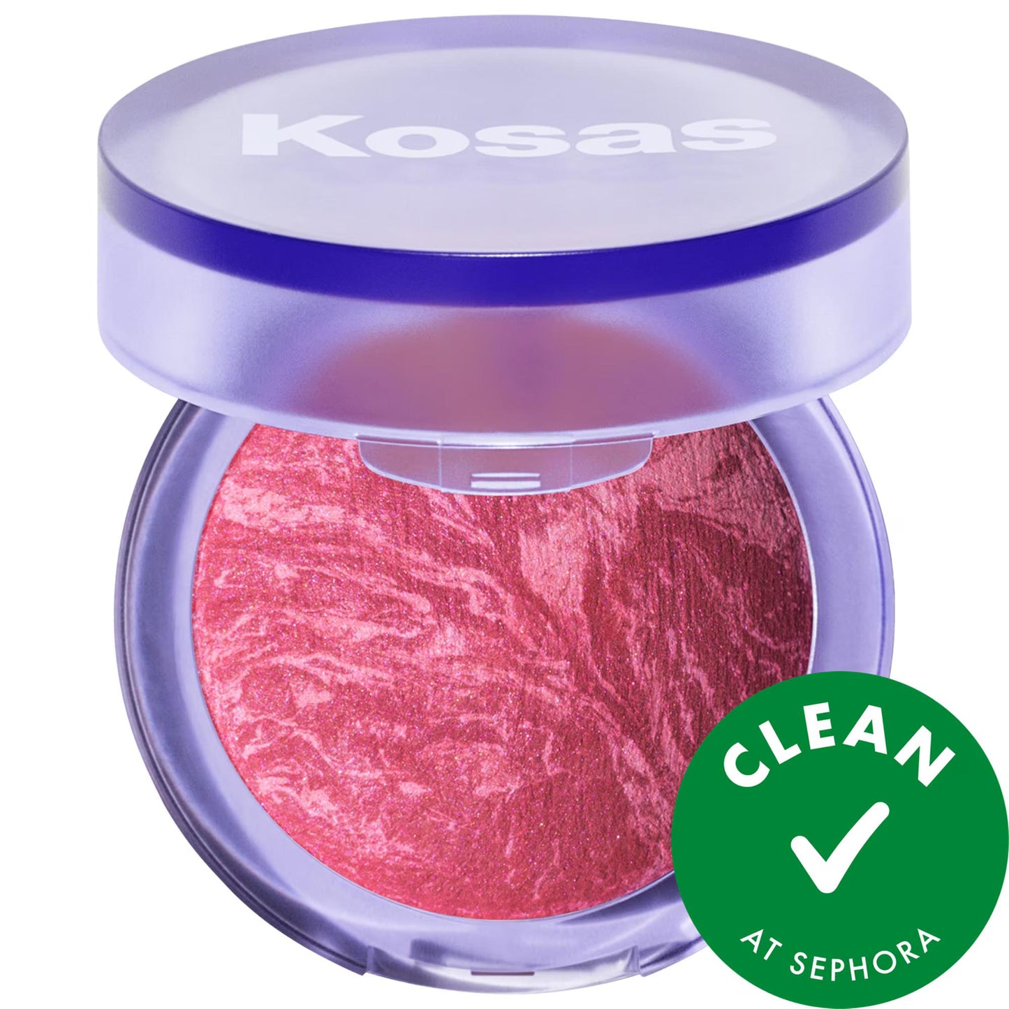 Blush is Life Talc-Free Baked Powder Blush: Hydrating Squalane & Hyaluronic Acid for Radiant, Dimensional Color - Vegan & Cruelty-Free