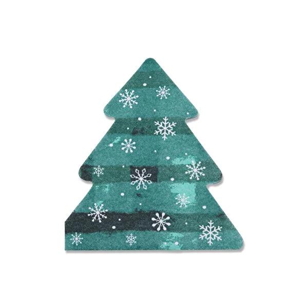 Alouette Christmas Tree Motif Napkins - Pack of 12, Festive Table Decor for Holiday Gatherings