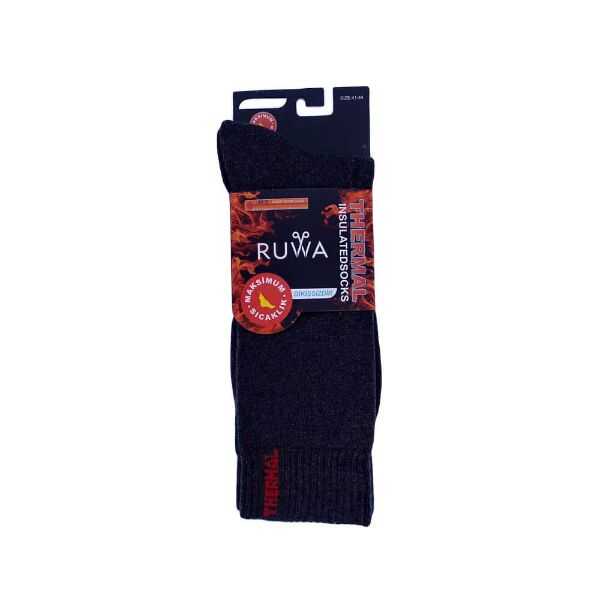 Ruwa 152 Men's Thermal Socks Warm Anthracite 1 Pair
