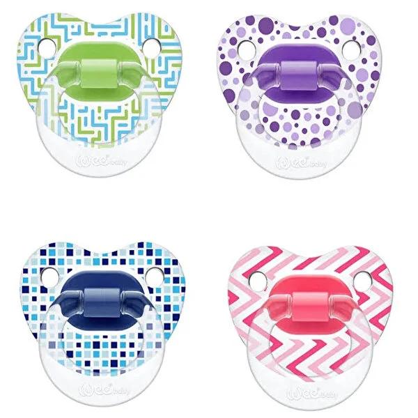 Wee Baby Orthodontic Pacifier for Older Babies (18+ Months) - Air-Permeable Design
