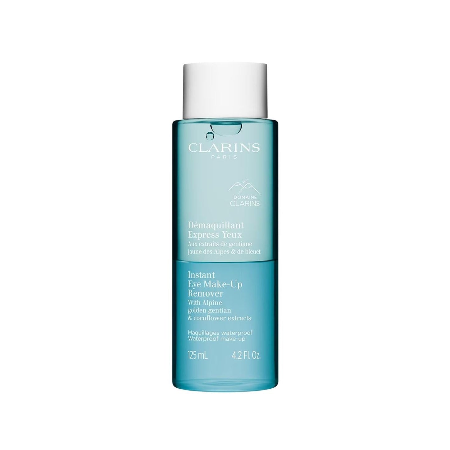 Clarins Instant Eye Makeup Remover: Gentle, Quick & Effective - Makeup Cleanser for Sensitive Eyes, 125ml