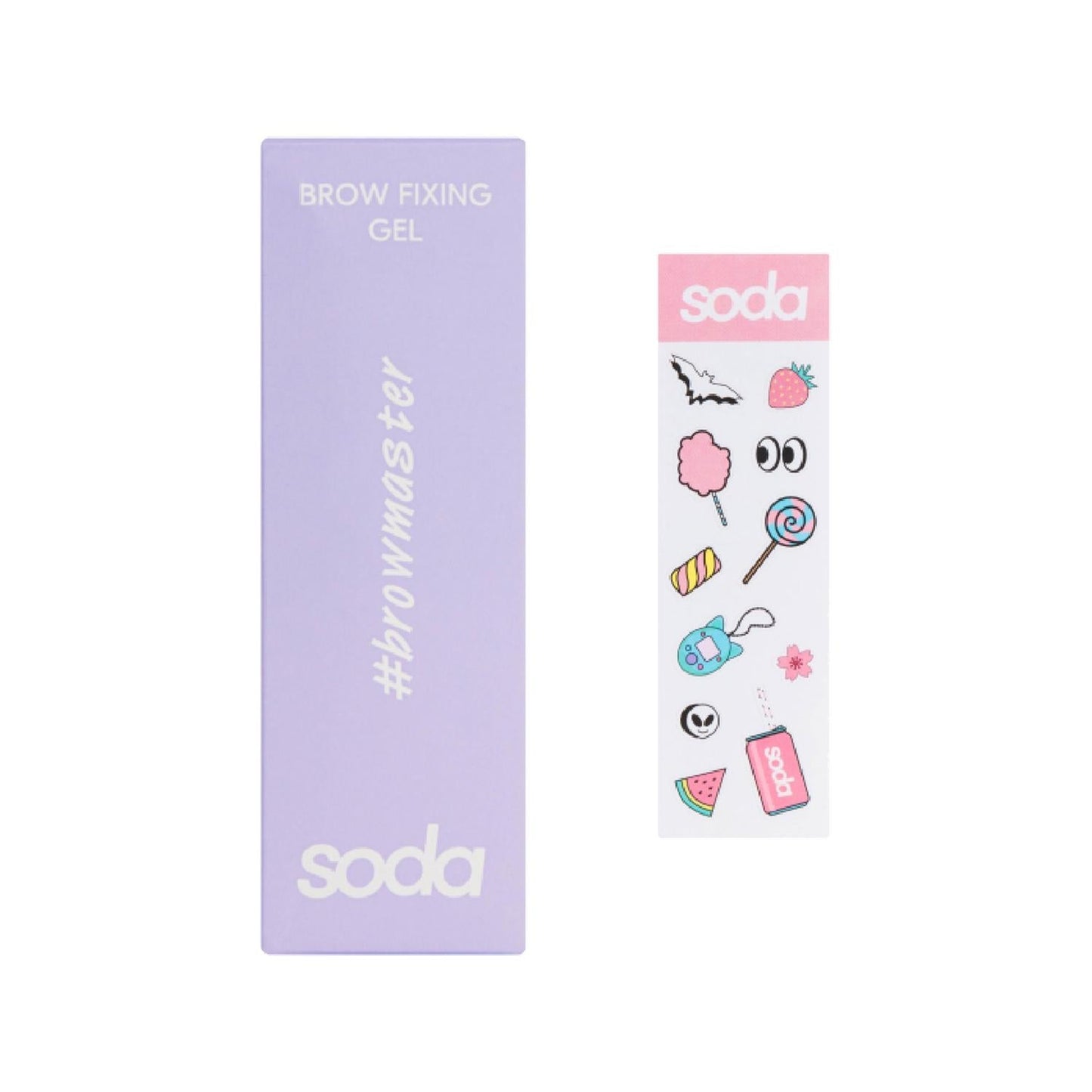 Soda Brow Fixing Gel Ka_ Sabitleme Jeli 5 ml - Eyebrow Gel for Groomed Brows