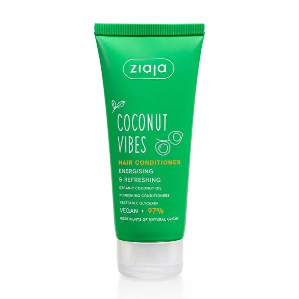 Ziaja Coconut & Orange Hair Cream for Dry & Damaged Hair - 3.38 fl oz, Vegan & Natural