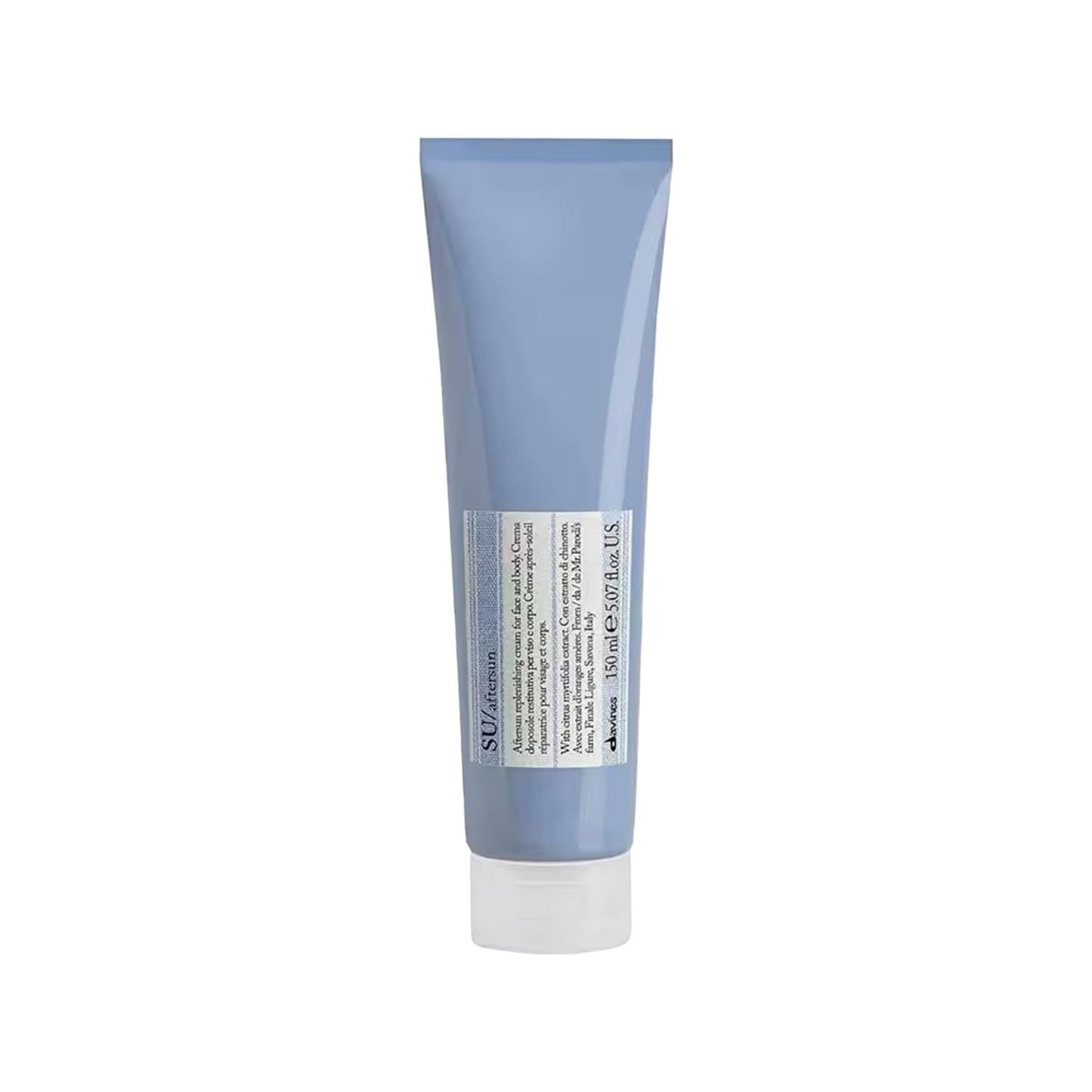Davines SU Aftersun Soothing Cream 150 ml - Soothing Aftersun Cream for Hydrated Skin