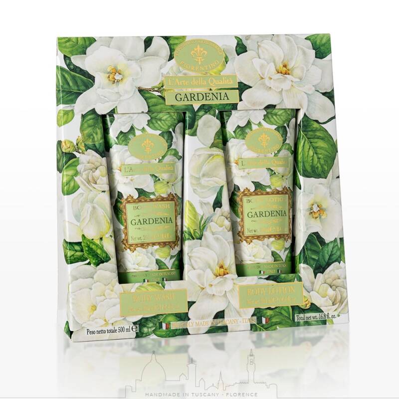 Saponificio Artigianale Fiorentino Gardenia Body Set 2 x 250ml