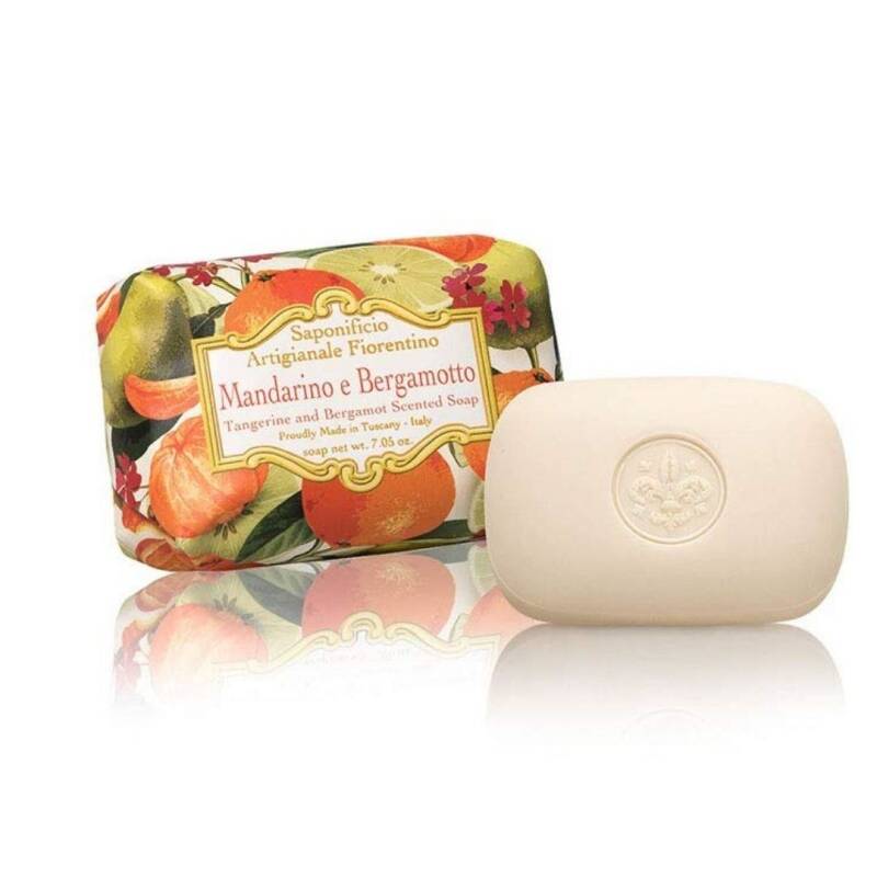 Saponificio Artigianale Fiorentino Tangerine & Bergamot Soap 200g