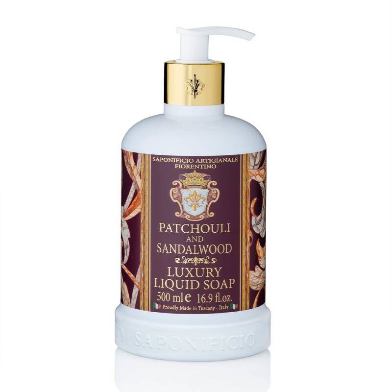 Saponificio Artigianale Fiorentino Patchouli & Sandalwood Soap 500ml