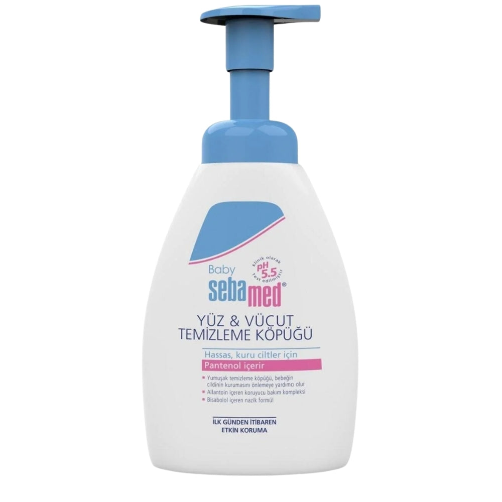 Sebamed Baby Face & Body Cleansing Foam 400 ml