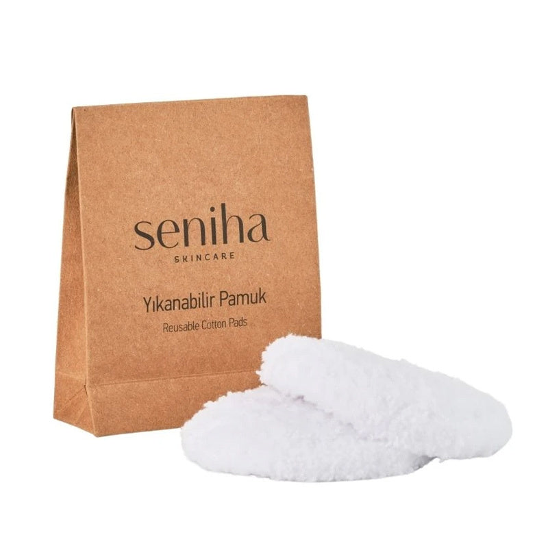 Seniha Skincare Reusable Cotton Makeup Remover Pads 2-Pack