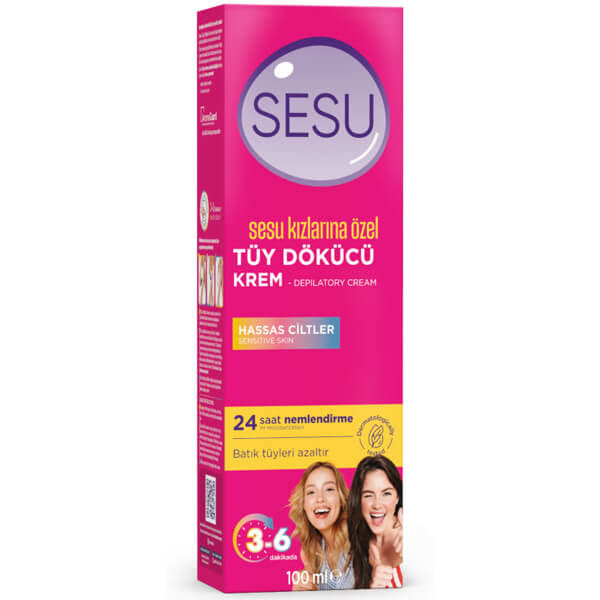 Sesu Hair Removal Cream with Himalaya Salt 100 ml