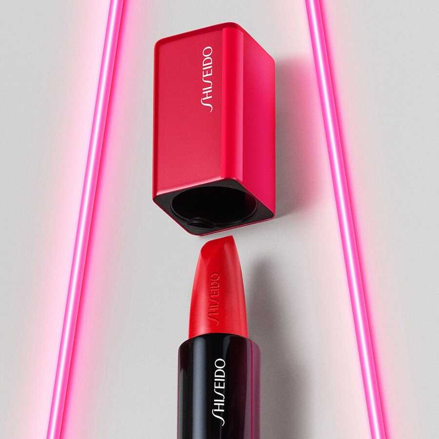 Shiseido Technosatin Gel Lipstick in 415 Short Circuit
