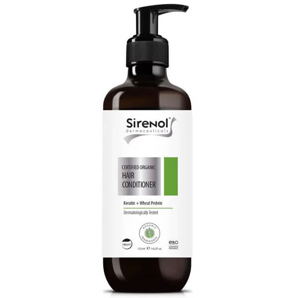 Sirenol Organic Hair Conditioner for Softness & Shine 125 ml