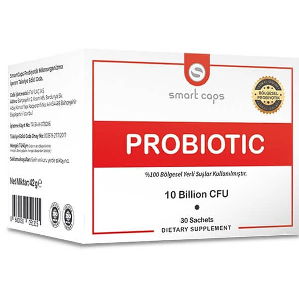 Smart Caps Probiotic 10B Daily Digestive Support 30 Sachets
