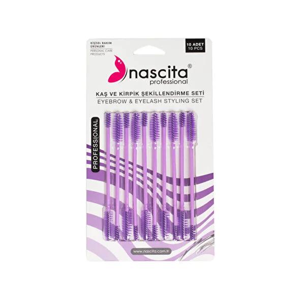 Nacita Mascara and Eyebrow Set - 10 Piece Makeup Kit for Enhanced Lashes & Brows