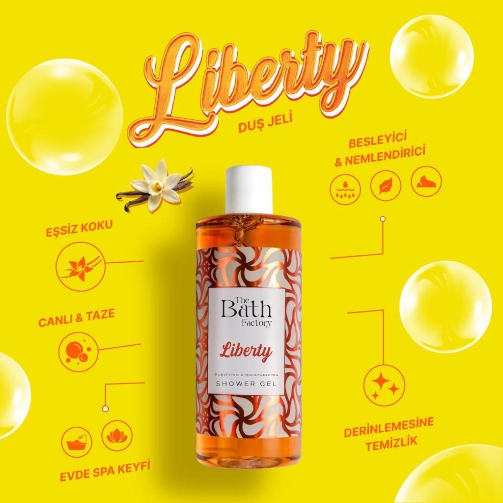 The Bath Factory Liberty Shower Gel for Fresh Skin 400 ml