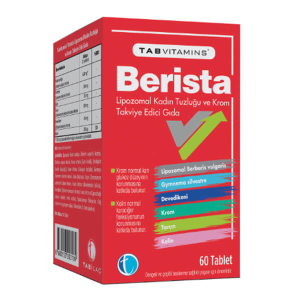 Tab Ilac Tabvitamins Berista Herbal Supplement 30 Tablets