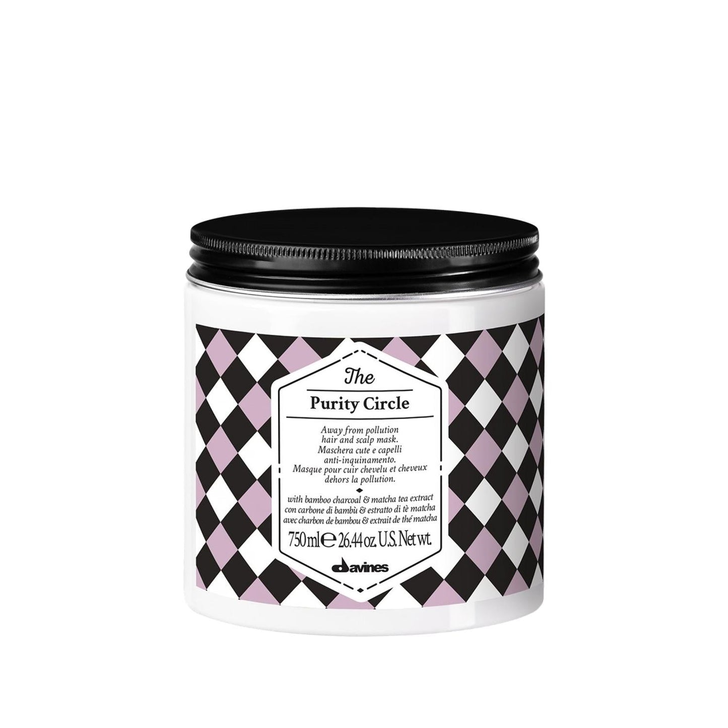 Davines Purifying Hair Care Mask - 25.4 fl oz Deep Cleansing & Nourishing Treatment for Healthy Hair