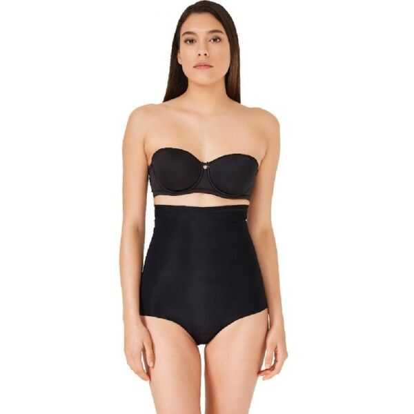 Ten 112118 Shaping Panty Corset for Waist Control, Black