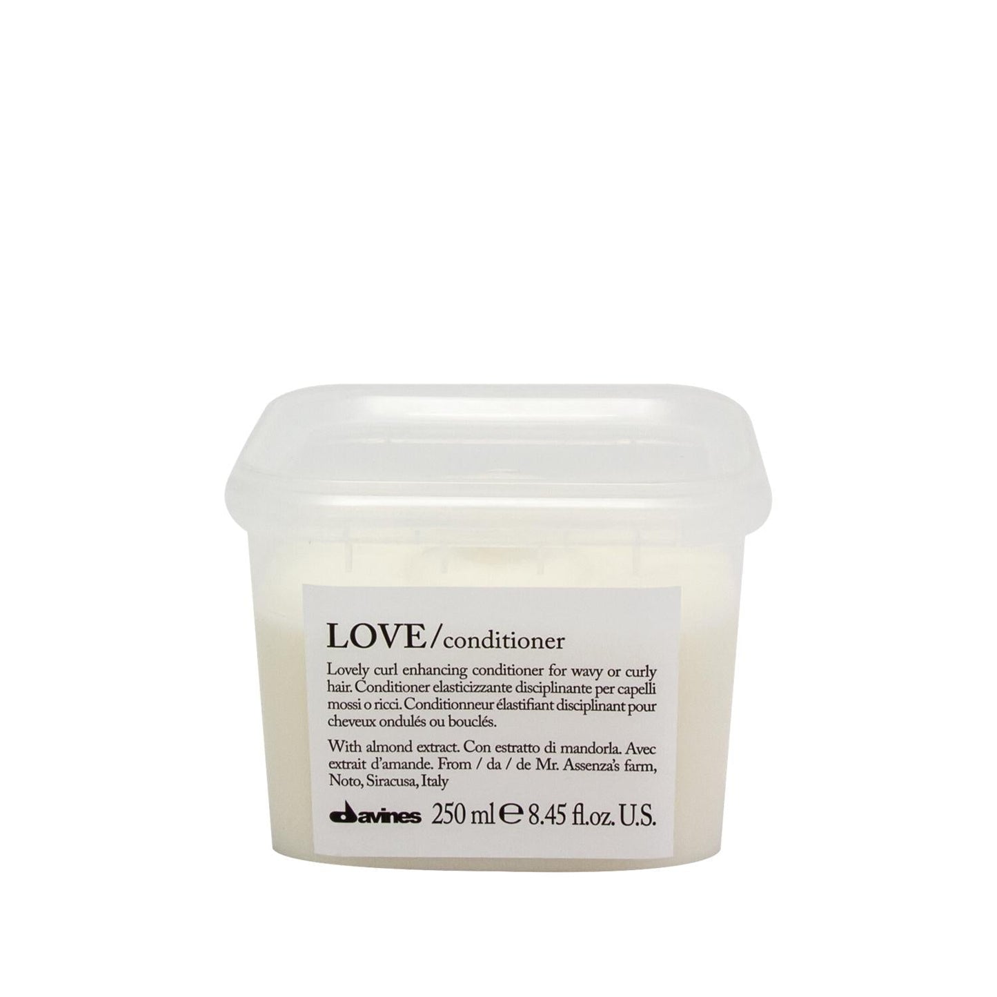 Davines Love Curl Enhancing Hair Cream - Curl Enhancing Hair Cream for Curly Hair, 8.45 fl oz