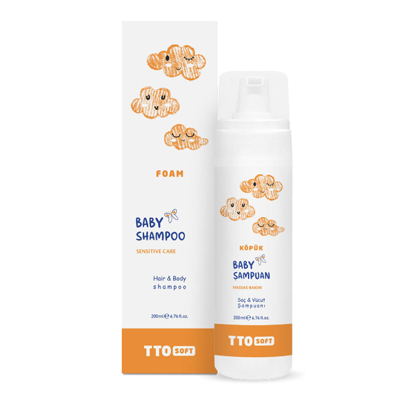 TTO Soft Baby Foam Shampoo with Tea Tree Oil 200 ml
