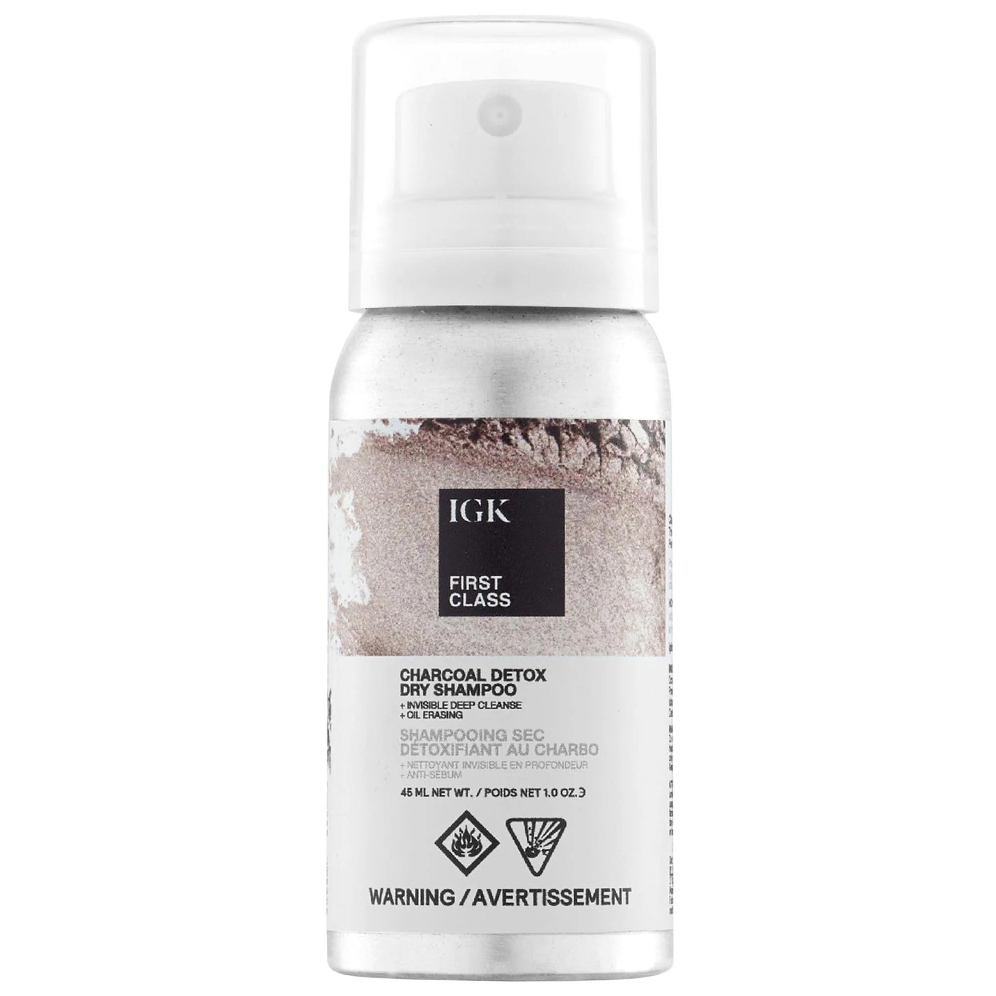 First Class Charcoal Detox Dry Shampoo: Oil Absorbing, Volumizing & Invisible Cleanse - Vegan & Cruelty-Free