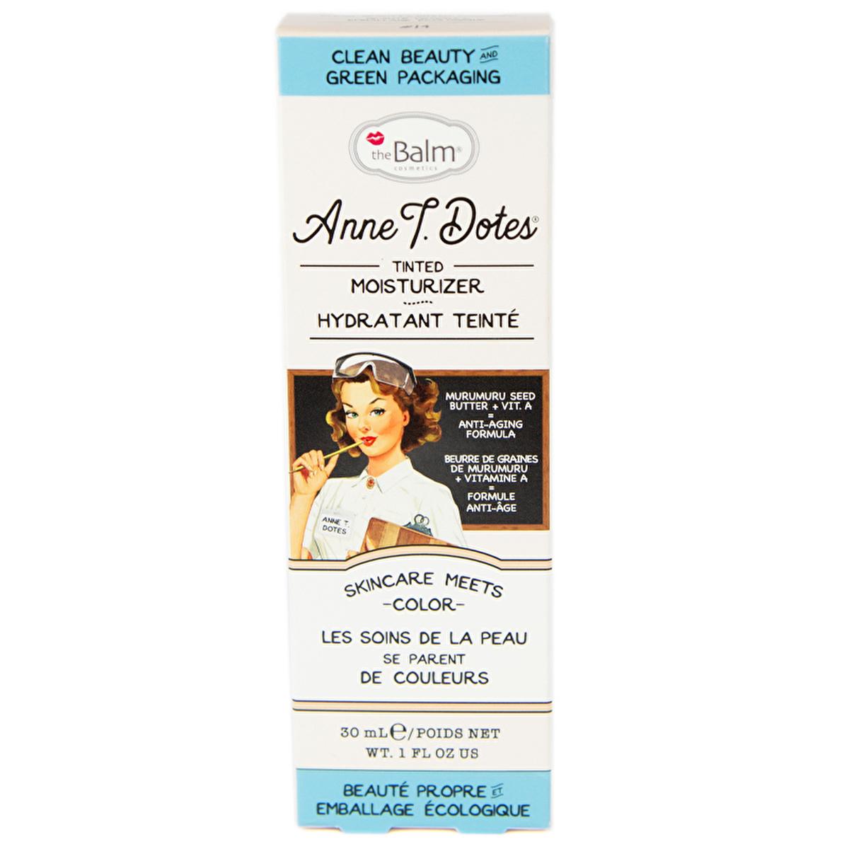 theBalm Moisturizing Foundation - Hydrating Makeup with Organic Murumuru Oil, Medium Coverage