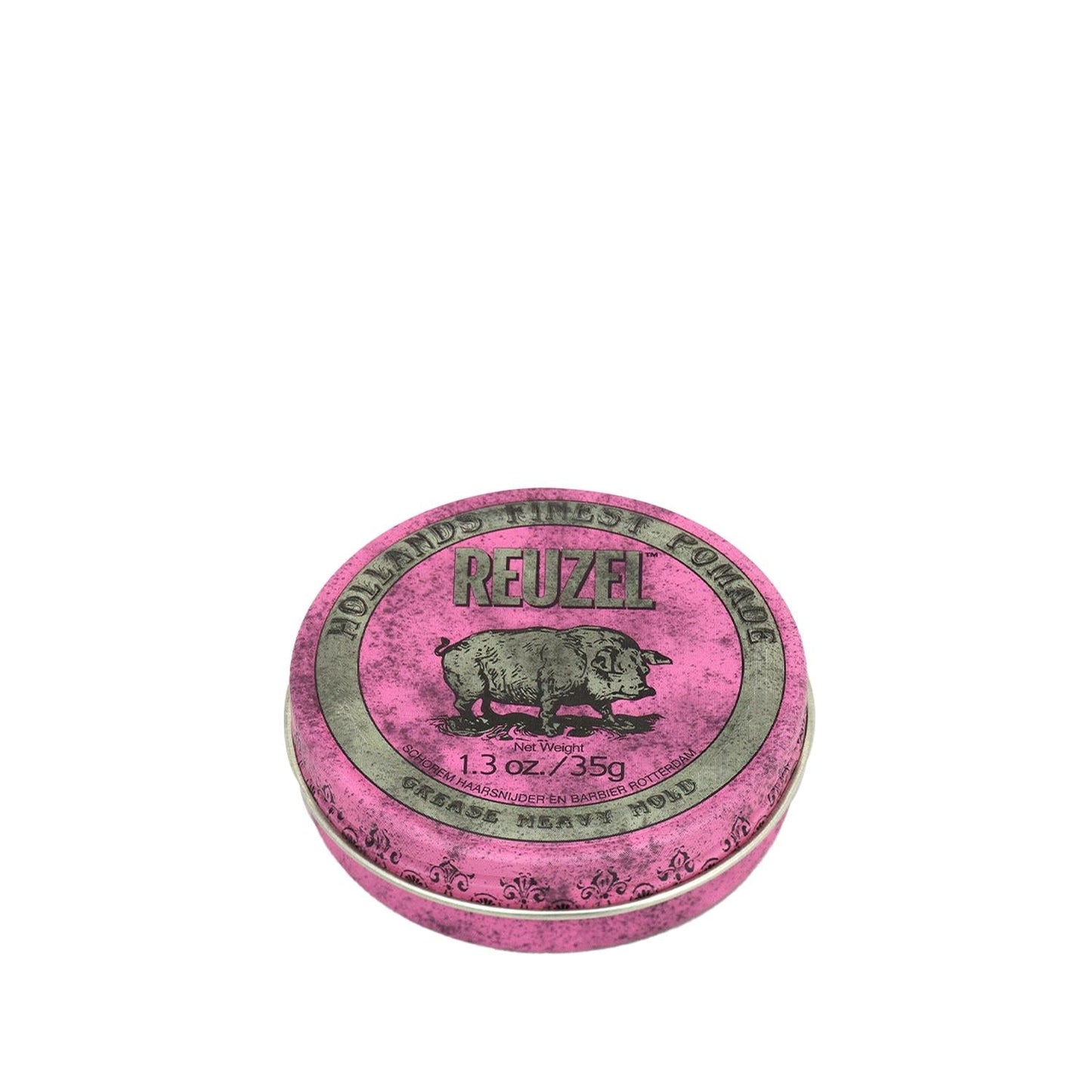 Reuzel Pink Heavy Grease 35g - Strong Hold Hair Styling Product for Men & Women