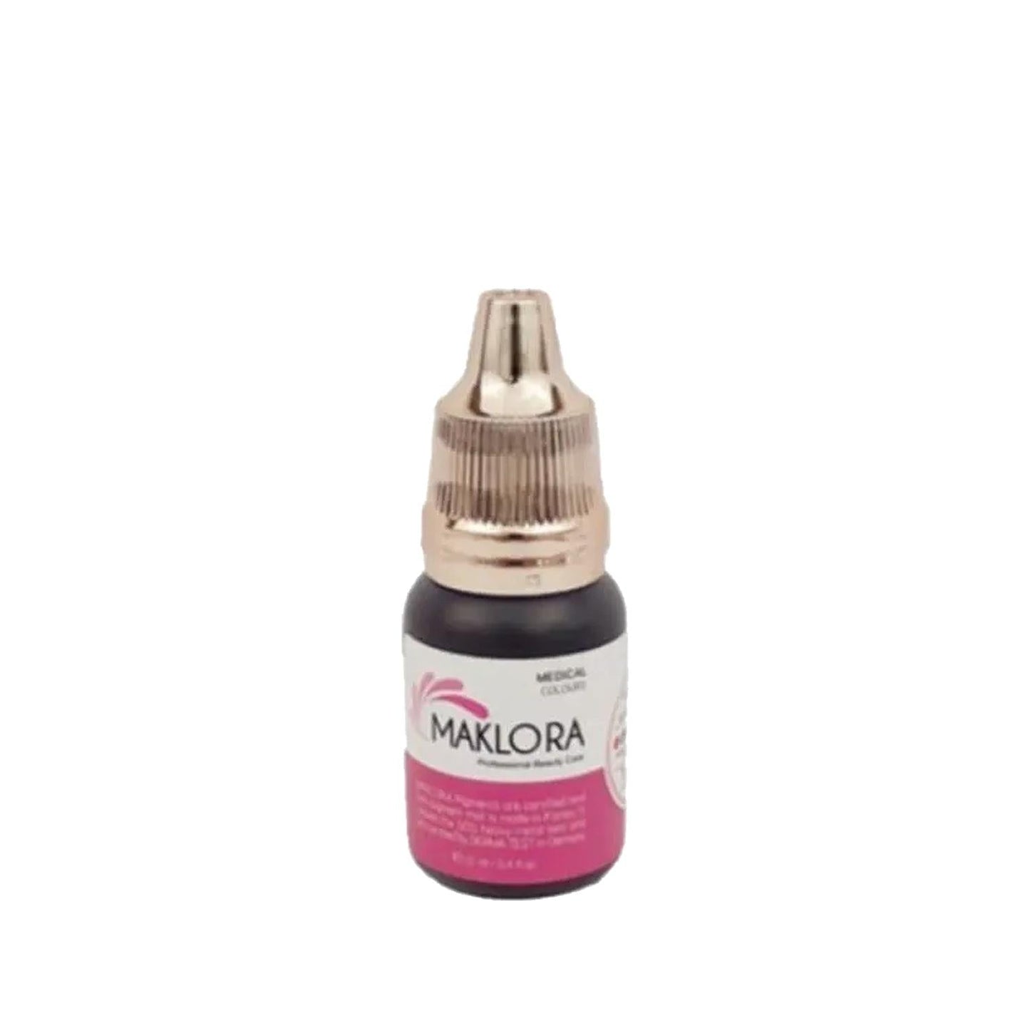 Maklora Eyebrow Dye - Dark Brown, 12ml - Semi-Permanent Makeup for Natural Look