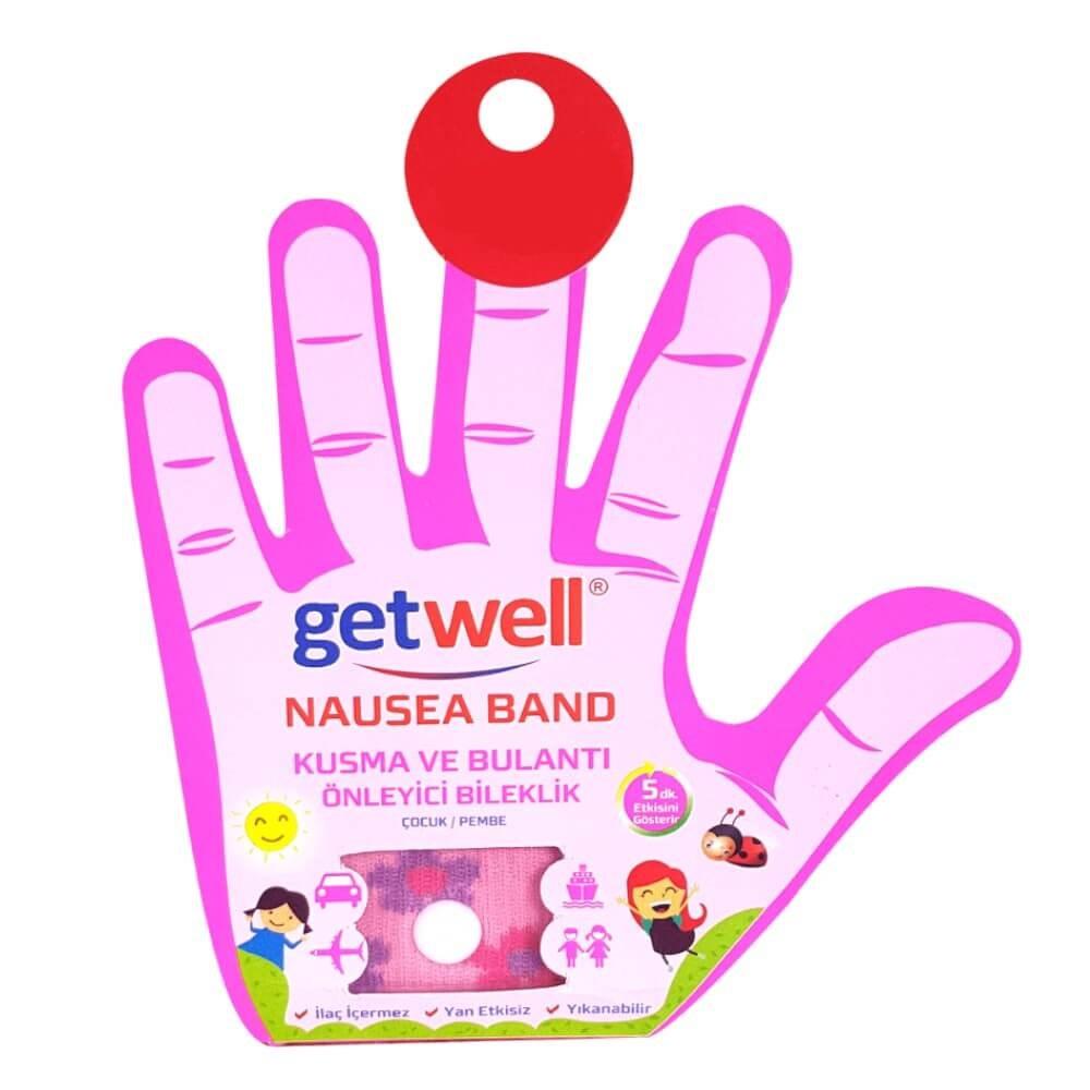 Getwell Children's Nausea Relief Wristband - Non-Medication, Washable, Side Effect Free Solution for Kids Aged 2+