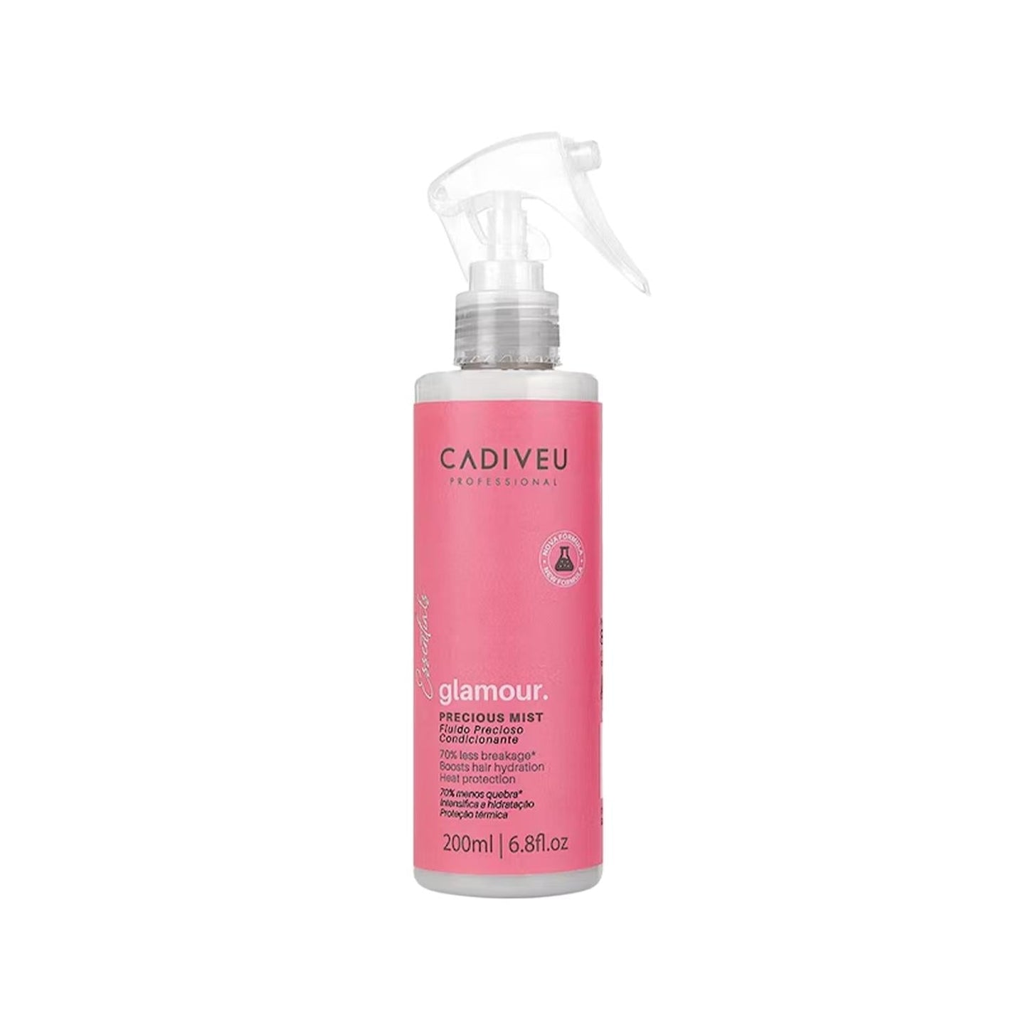 Cadiveu Essentials Glamour Precious Mist 200 ml - Luxurious Hair Care Mist for Salon-Quality Hair