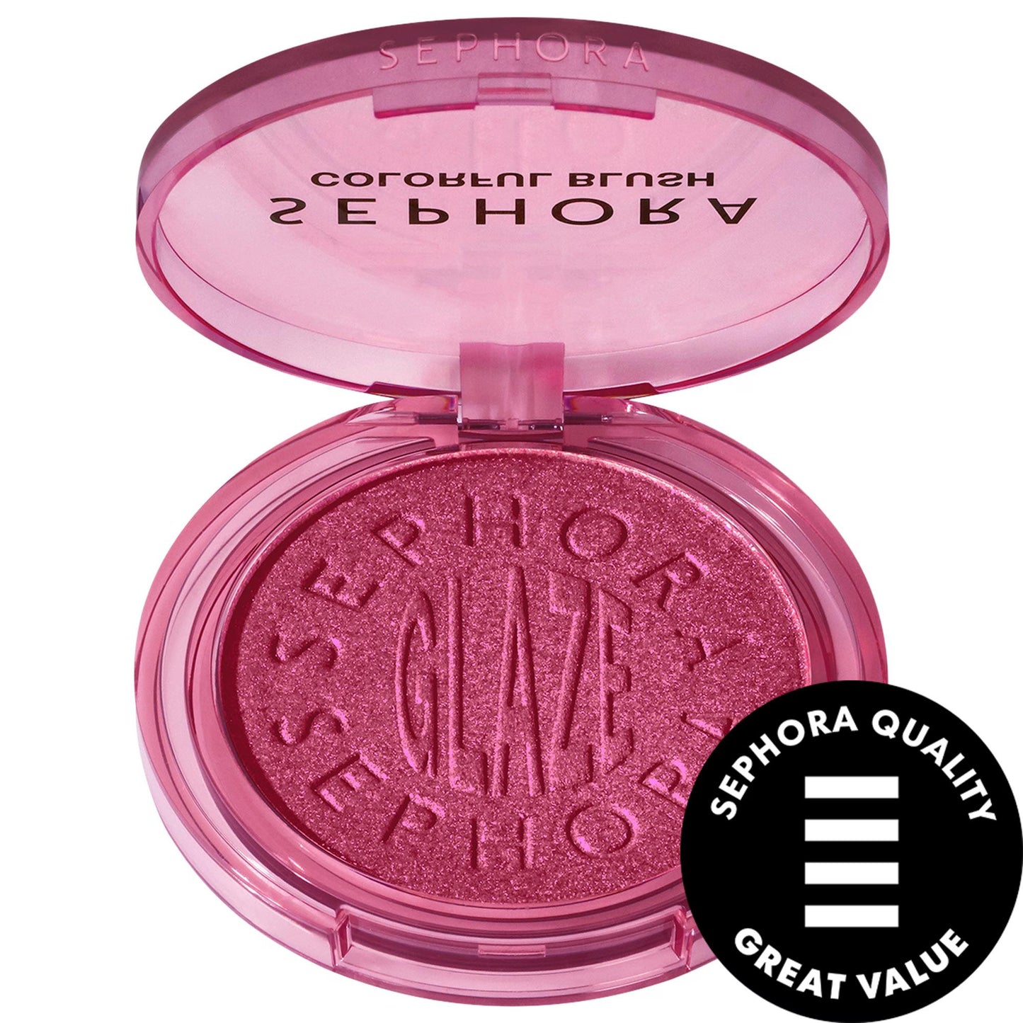 Luminous Radiance: Colorful Blush and Highlighter Glaze - One-Stroke Color, Glazed Effect, Long-Wearing, Multidimensional Formula