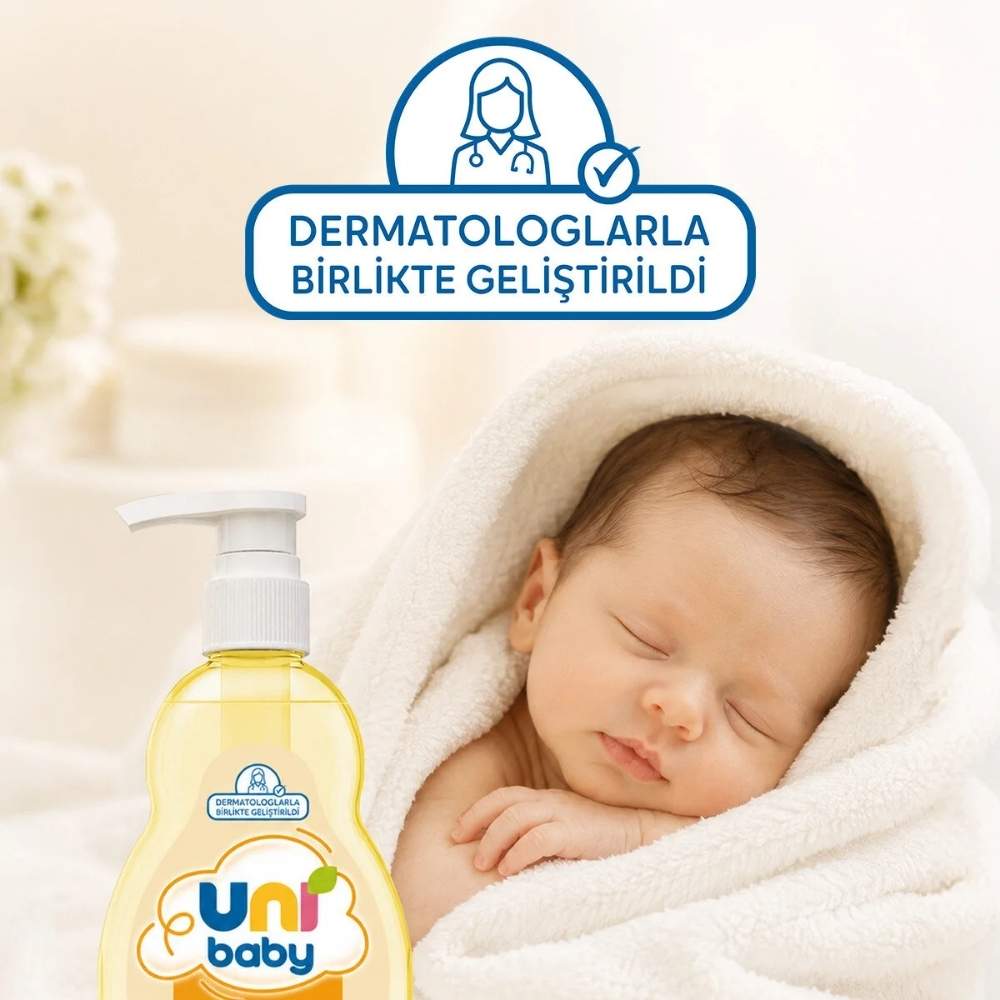 Uni Baby Sensitive Hair & Body Wash 500ml