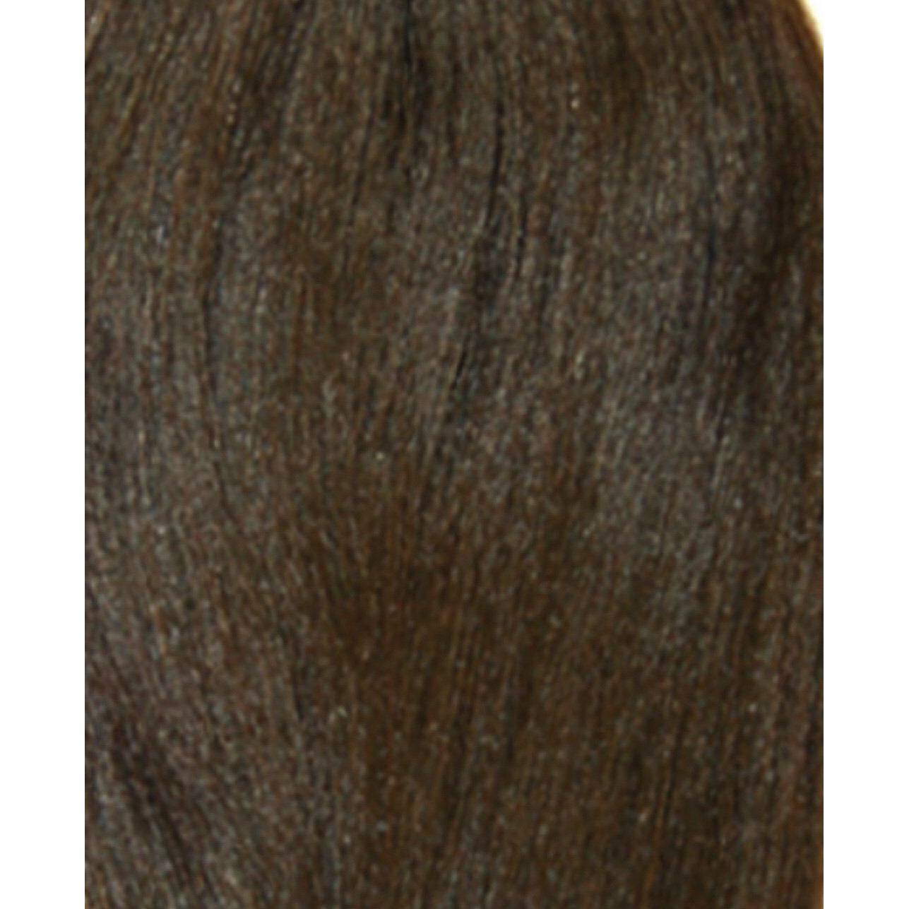 Unique Human Hair Perm Straight 8 Inch Hairpiece - Choose Color