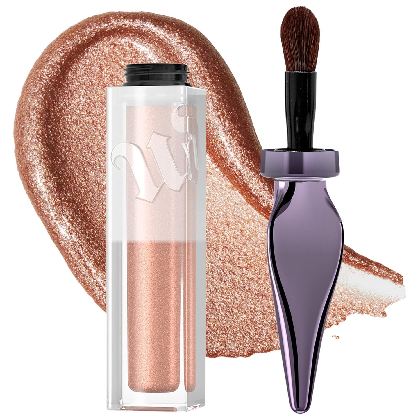 24/7 Glaze-On Shimmer Liquid Eyeshadow: Long-Wearing, Crease-Resistant, Easy Application for Beginners - Achieve a Glazed, Glowing Eye Look