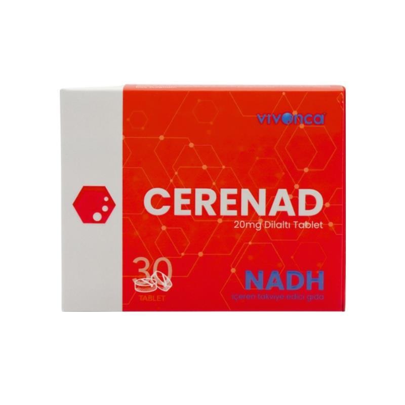 Cerenad NADH 20 mg Sublingual Tablets - 30 Count