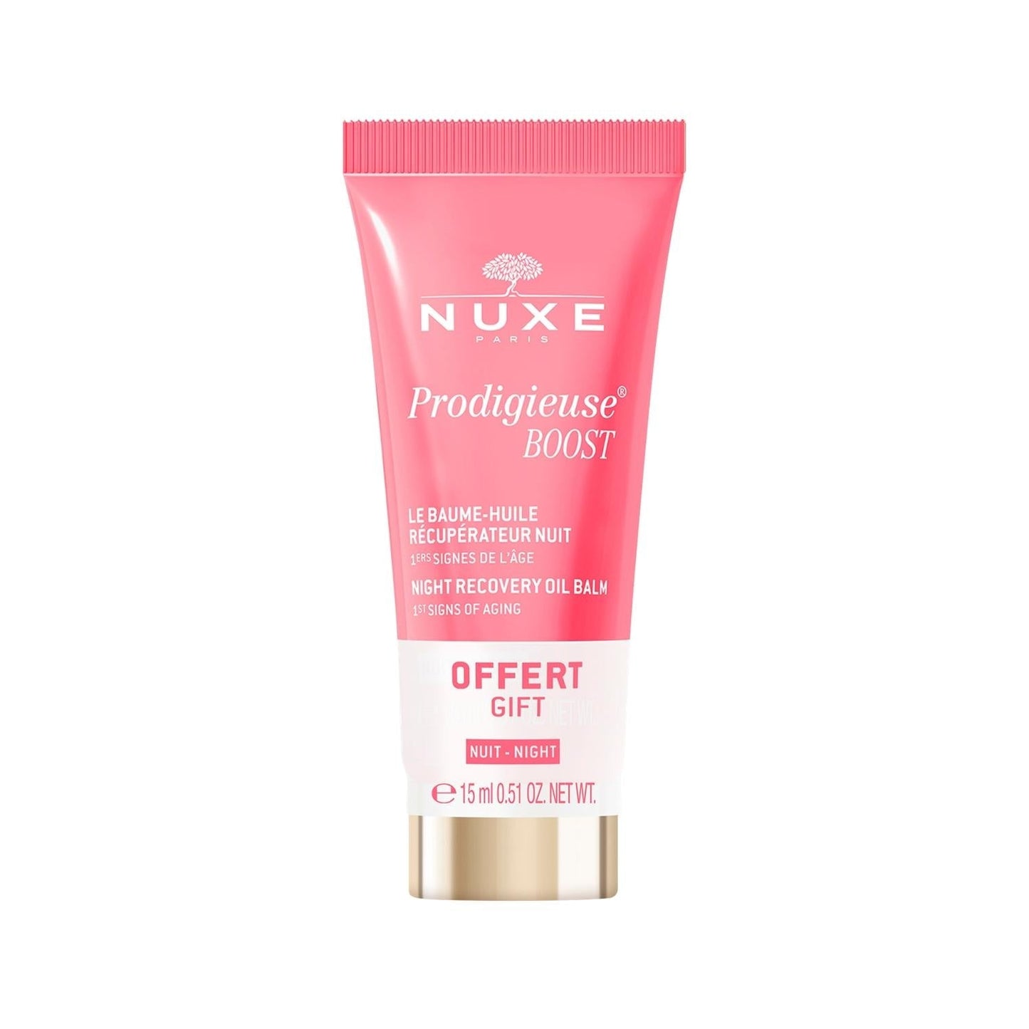 Nuxe Prodigieuse Boost: Glow Boosting Cream & Night Recovery Oil Set - Enhance Skin Radiance, Anti-Aging Skincare - Nuxe Skincare Set