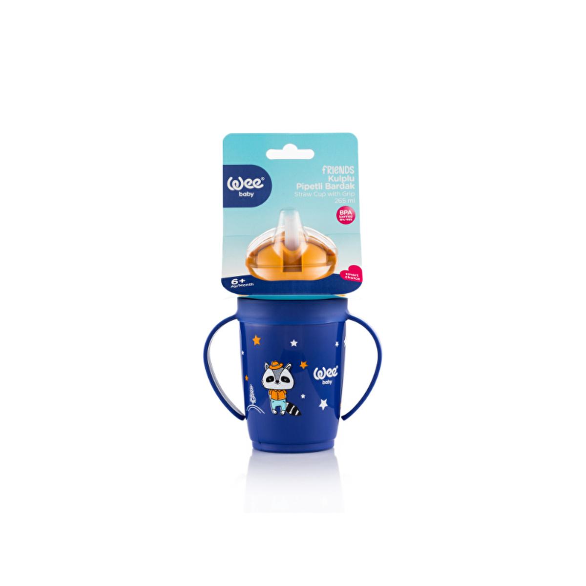 Wee Baby Friends Soft Spout Baby Sippy Cup - Gentle on Mouths, 8.96 fl oz Capacity