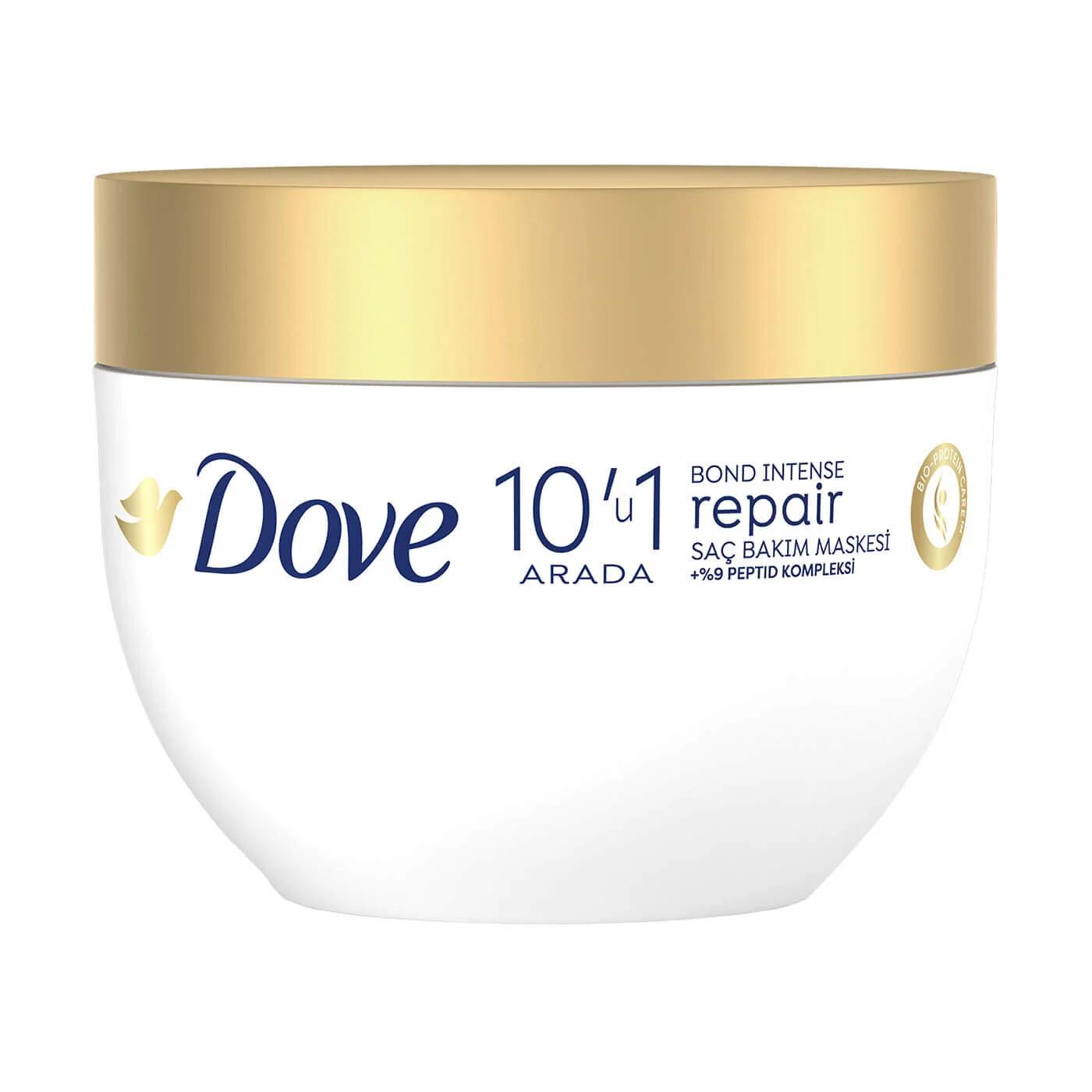 Dove Bond Intense Repair 10-in-1 Hair Mask with Peptide 265ml