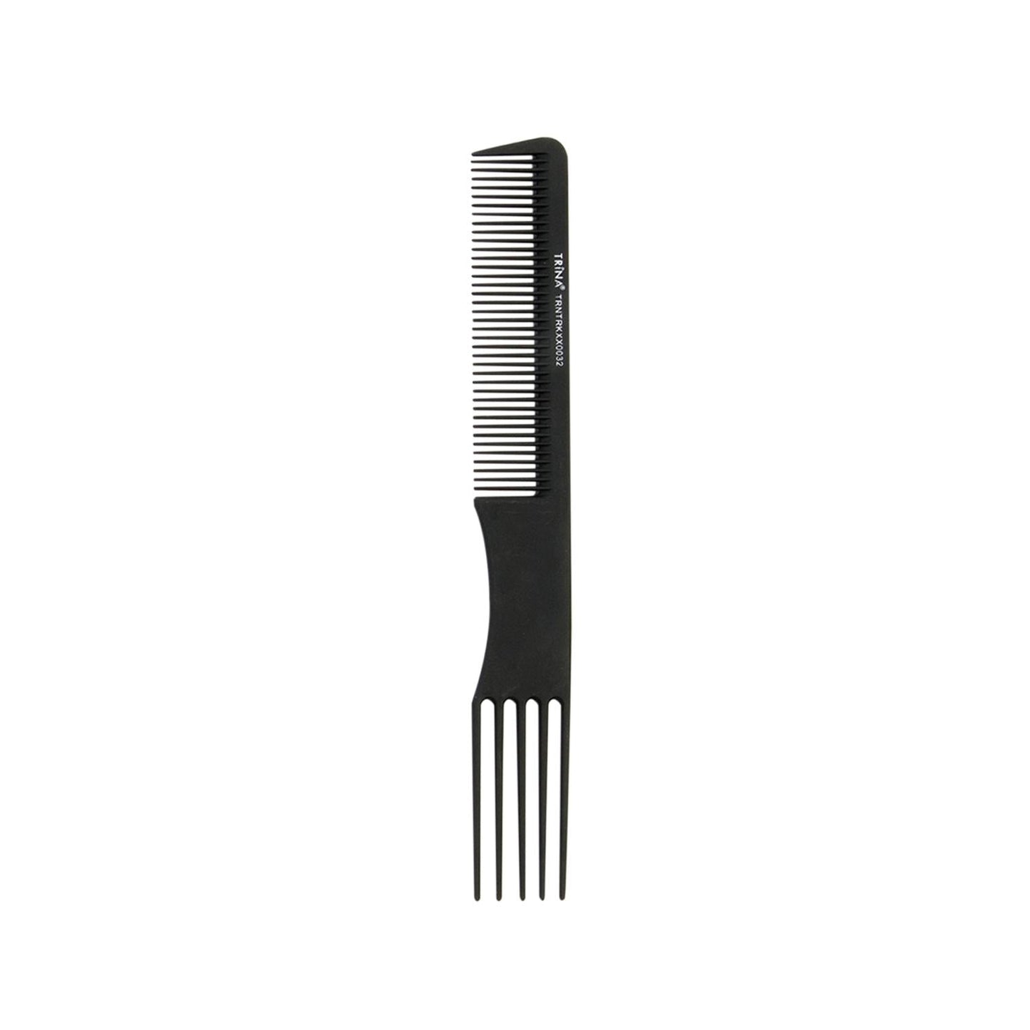 Trina Carbon Comb 33 - Premium Carbon Hair Comb for Detangling & Styling - Durable & Antistatic