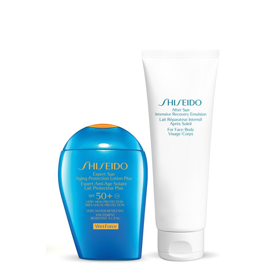 Shiseido SPF50+ Sunscreen Set for High Protection