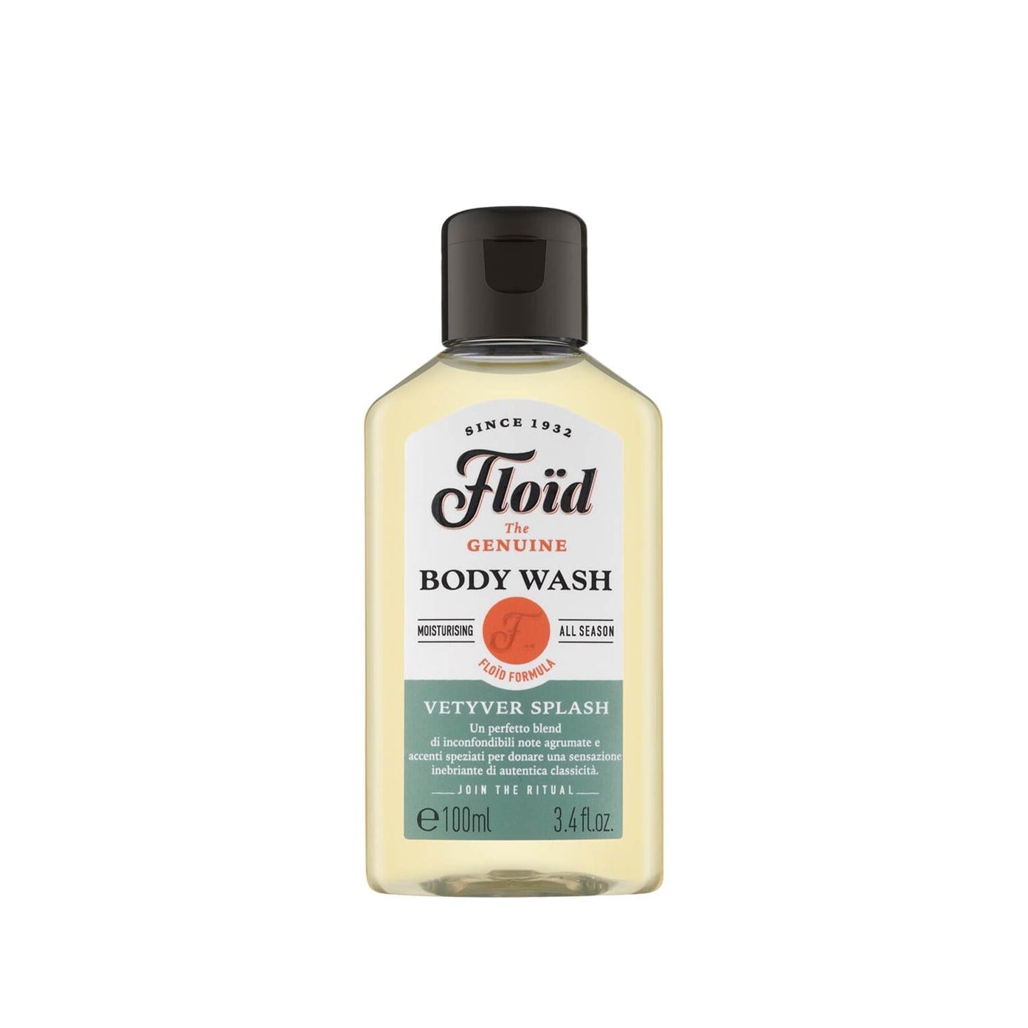Floid Vetyver Splash Shower Gel with Vetiver & Guaiac Wood 100 ml