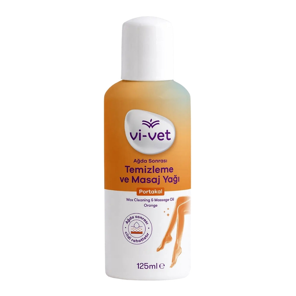 Vi-Vet Post-Wax Orange Cleaning & Massage Oil 125 ml
