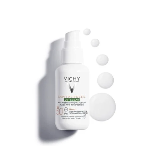 Vichy Capital Soleil UV-Clear SPF50+ Anti-Blemish Fluid