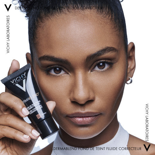 Vichy Dermablend Corrective Fluid Foundation Shade 35 Sand