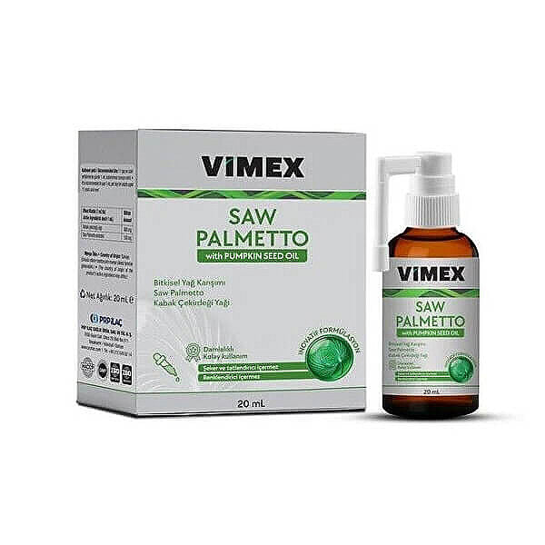 Vimex Saw Palmetto Drops for Hair & Scalp Support 20 ml