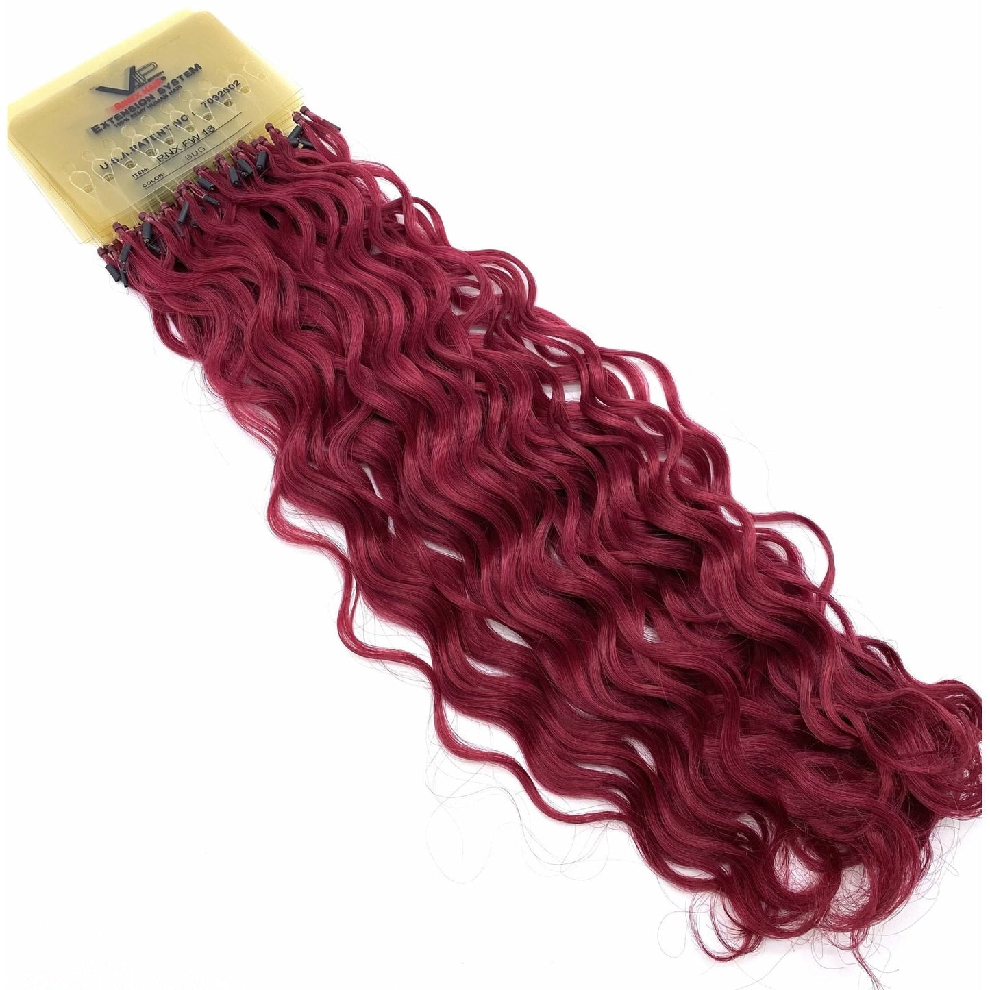 VIP Extensions RineX System Curly 18" Hair Extensions NWT - Choose Color