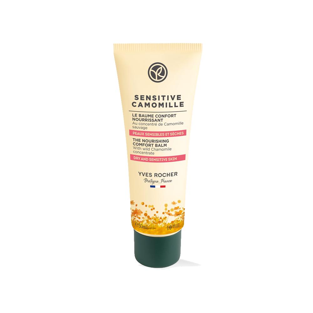 Sensitive Camomille Sensitive Skin Moisturizing Cream - Natural, Organic Chamomile Face Cream for Soothing, Hydrating Sensitive Skin