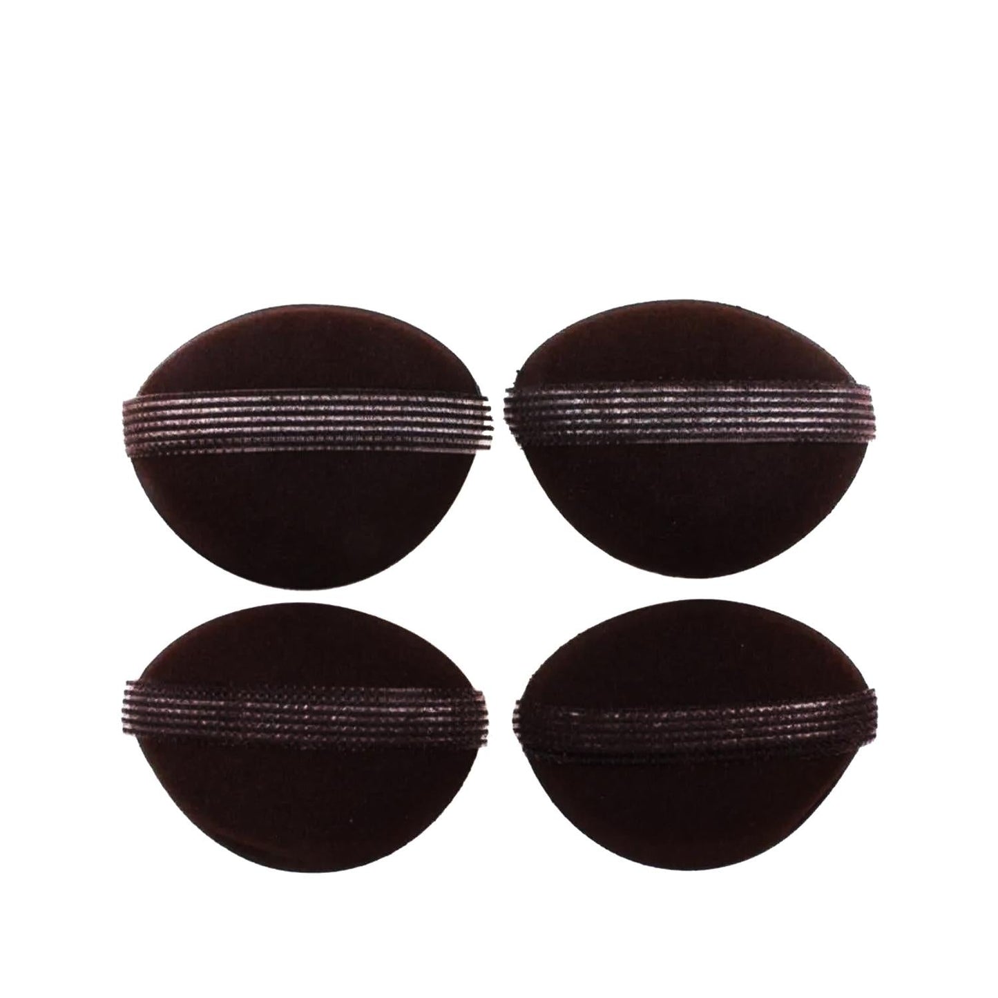 Trina Makeup Sponge with Velcro Attachment - Brown Color, Soft & Gentle on Skin