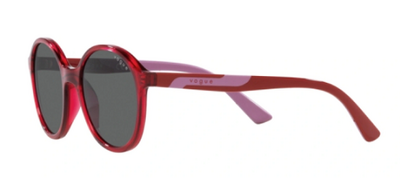 Vogue 2018 306687 Transparent Red Acetate Sunglasses